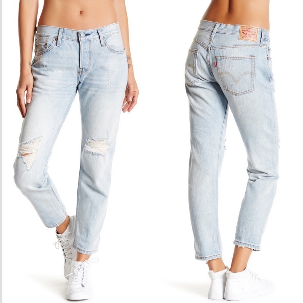 NWOT Levi’s 501 Boyfriend Jeans